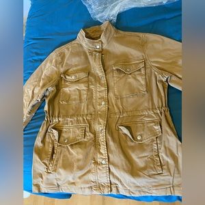 Gap khaki Fitted Utility Jacket - size L